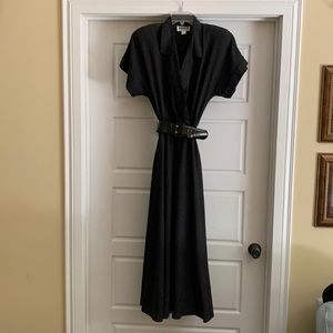Vintage 1986 VIRGO II midi dress. Size 6
